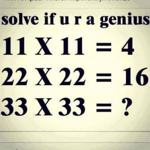 solve if u r a genius