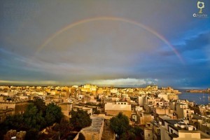 rainbow over sliem e tranter photography