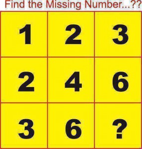 find the missing number