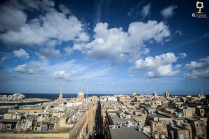 unusual but beautiful perspective of valletta E Tranter Photography