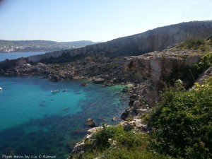 beautiful sea and cliffs mistra Liz C Bianco