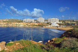 one of maltas most beautiful beaches this is malta