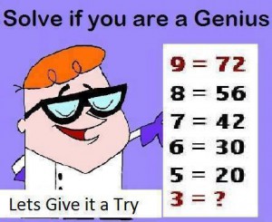 solve if you are a genius 1