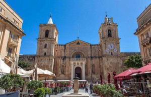 St Johns Co-Cathedral in Valletta this is malta