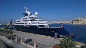 This is the Octopus, the 126 m long megayacht owned by Paul Allen, the co-founder of Microsoft gozo expat chronicles