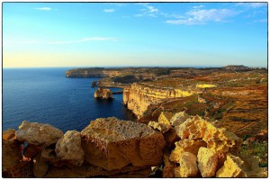 View of Dwejra from Il-Ponta tal-Wardija peter mohr