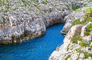 beautiful inlet at wied iz-zurrieq Albert Azzopardi