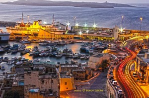 early morn Mgarr harbour at dawn franco tabone