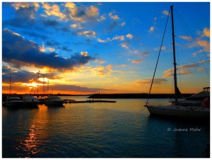 early morn mgarr harbour joanne mohr