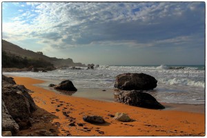 picturesque san blas bay gozo peter mohr