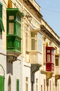 typical maltese balconies rabat john farrugia