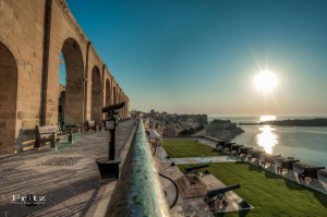 view from upper barrakka malta landscape photography