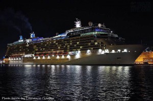 cruise liner leaving gh lawrence ciantar