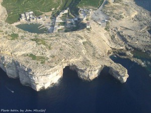 gozos famous azure window and inland sea from a different perspective jean micallef
