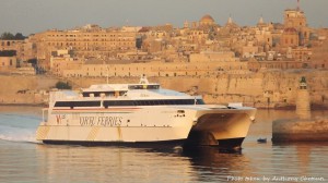 valletta bathed by the golden glow of sunrise lawrence ciantar