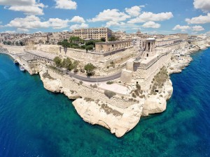 Malta as you've never seen it before! A bird's eye view of the entrance to Valletta's Grand Harbour. Thanks to Reuben Spiteri at Kuluri for the pic