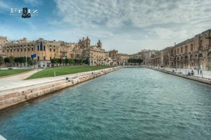 beautifully-restored cospicua water front Malta Landscape Photography