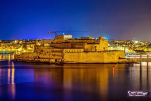 dusk magnificent fort st angelo vittoriosa CaptureMe Photography