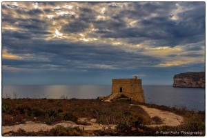 enjoying a relaxing evening at xlendi bay Peter Mohr Photography