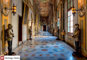 inside the grandmasters palace valletta Heritage Malta