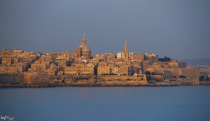 maltas magnificent capital city valletta bathed in the golden glow of sunrise Stephanie - Life through a lens