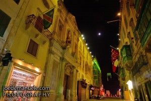 one of the many beautiful streets in valletta Joe Demanuele Photography