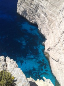 the crystal-clear sea at the bottom of senap cliffs in gozo gozo expat chronicles