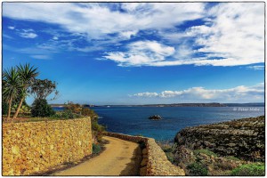 Channel view from Ta' Cenc peter mohr