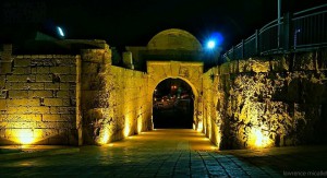 The old Gate leading to Fort St Angelo at Birgu lawrence micallef