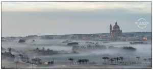 early Mystic morning like in a fairy tale gozo in the fog peter mohr