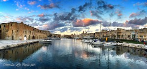 enjoying a pleasant evening by the beautifully-restored cospicua waterfront Fausto Lo Coco