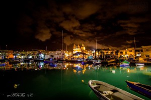 marsaxlokk glows at night martin zerafa