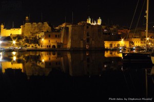 senglea by night Stephanie Micallef