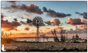 sunrise gozo windmills joanne mohr