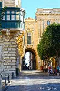 enjoying a pleasant walk in Malta's magnificent capital city Valletta albert azzopardi