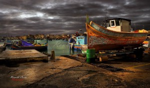 A dramatic early morning view at the picturesque fishing village of Marsaxlokk. A big thanks to Rickard Cocks for this excellent pic.