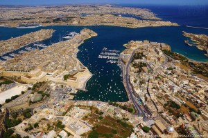 THIS is why it's called Malta's Grand Harbour! A big thanks to Lawrence Ciantar for this splendid bird's-eye view.