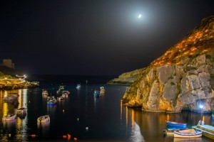 Enjoying a night out at Xlendi in Gozo. A big thanks to Vinicius Dallacqua Photography for this excellent pic.