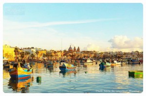 Peace and tranquility at the picturesque fishing village of Marsaxlokk lawrence micallef